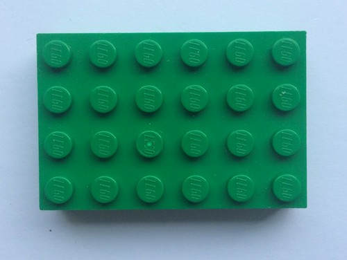 Lego 6212 green brique - lego,