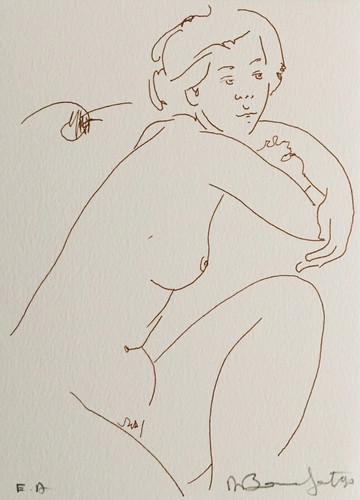 Alain bonnefoit - "nu",