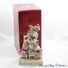 Figurine sept nains DISNEY TRADITIONS Enesco Jim Shore Noël Precarious Pyramid