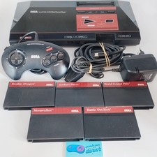 Console Sega Master System 1 + 1 Manette + Câbles + 5 Jeux / EUR