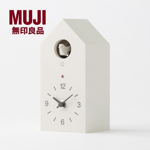 Muji cuckoo clock white - muji,