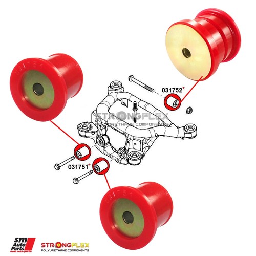 Bmw e46 kit silent bloc - bmw, du