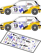 DECALS 1/43 OPEL CORSA S1600