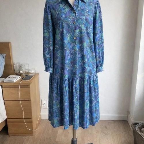 R0049 robe vintage fleurie - robe,