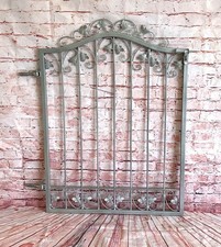 Porte De Jardin Métallique En Fer Forgé Monaco-GT124/120R Résistant Au Feu