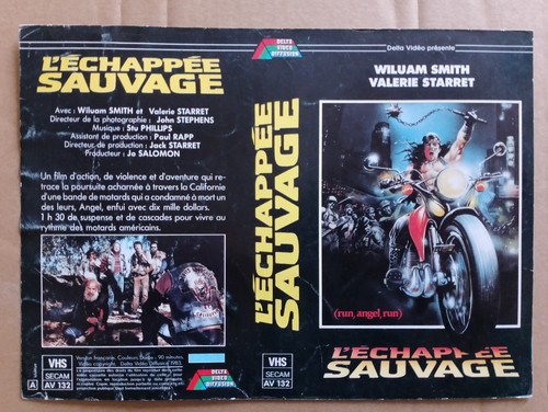 Jaquette vhs l echapee - vhs, l'echapee
