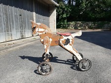  CHEVAL À BASCULE ANCIEN en