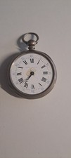 ANCIENNE MONTRE GOUSSET MÉCANIQUE A CLÉS BOITIER ARGENT POINÇON CRABE