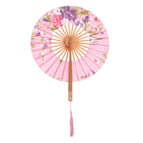 éventail pliant rond chinois - pliant,