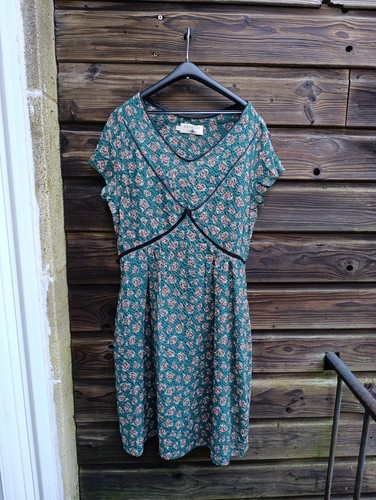 Robe verte imprimé poissons