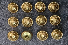 Lot de 12 Anciens Boutons