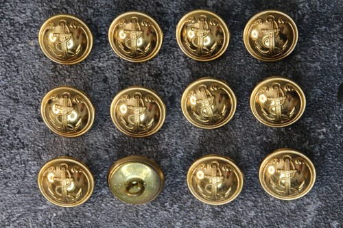 Lot anciens boutons - de, 12