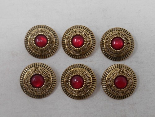 Lot boutons vintage en - de, 6