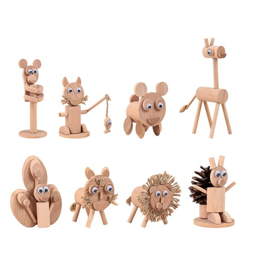 Bricolage bois animal jouet - animal,