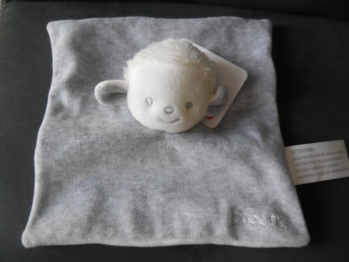Doudou plat carré mouton - doudou,