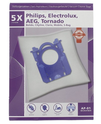Lot 5 sacs aspirateur - 2, x