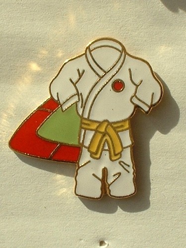 Pin judo kimono - pin's,