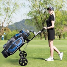 Folding 2 Wheel Push Pull Golf