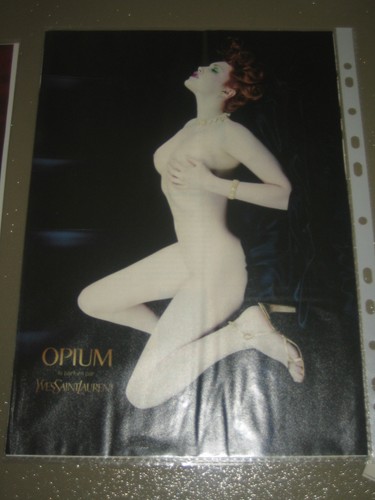 Publicité papier parfum - papier,