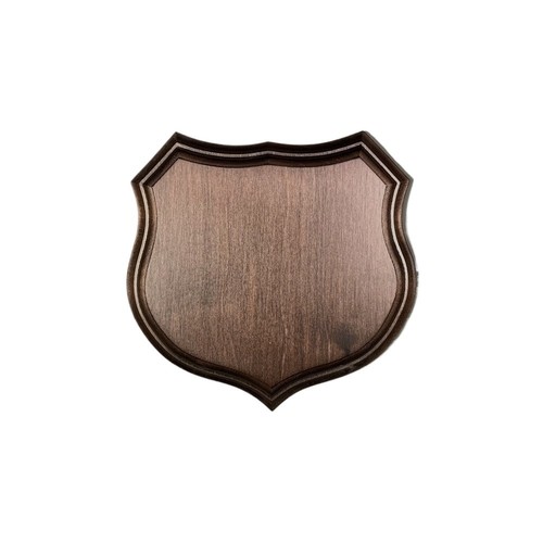 Ecusson bois pour trophée - pour,