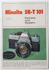 Revue Minolta SRT 101 SR-T101