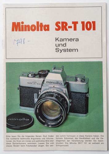 Revue minolta srt 101 - revue,