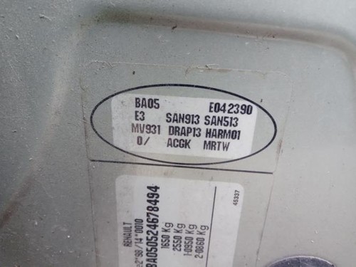 Moteur renault megane phase - moteur,