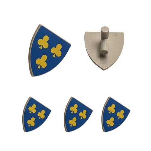 Lego boucliers trèfle bleu - boucliers,