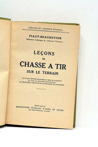 Livre ancien piaut - livre, piaut-beaurevoir