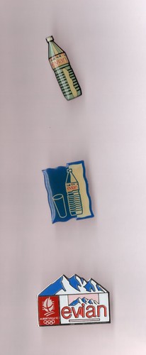 Pin boisson eau évian - boisson,