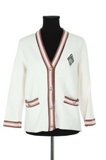 Gilet en coton blanc Maje S