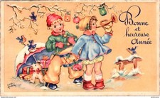 20502 cpa Illustrateur Luce André " Carte petit format "