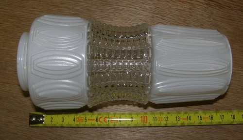 Tulipe verre blanc - blanc, lustre