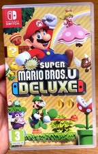 NEW SUPER MARIO BROS. U DELUXE COMPLET BOÎTE FLYER SWITCH VERSION FRA CIB OVP VF