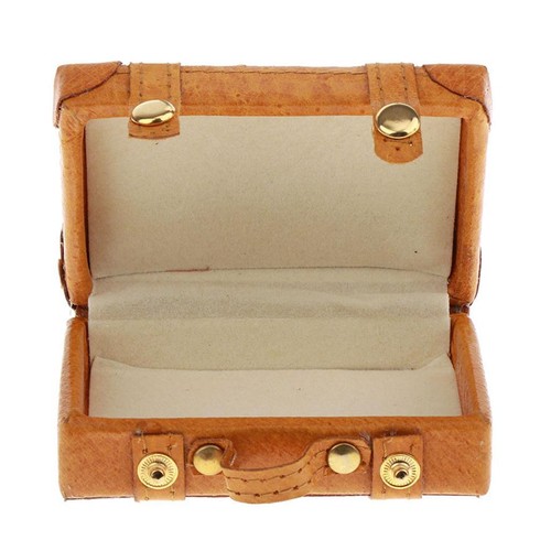 Valise vintage miniature - miniature, pour