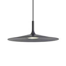 Grand Lustre À Led Suspendu Design Moderne Noir Pour Chambre RD-0774