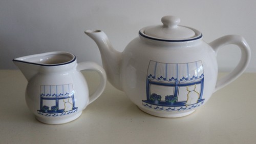 Theiere pot lait - &, a