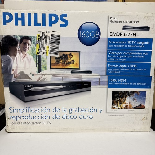 New philips dvdr3575h dvd - dvdr3575h/37,