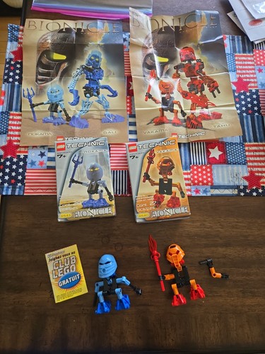 Lego bionicle 8540 8543 - lego,