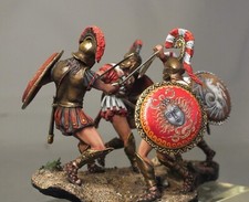 Soldat jouet en étain peint