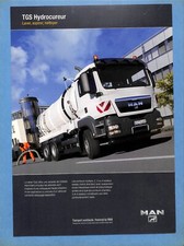 MAN TRUCKS / TGS HYDROCUREUR / PROSPECTUS de 2008