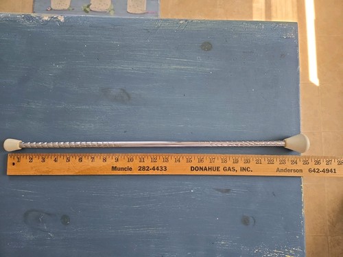 Vintage twirling baton chrome - vintage,
