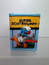 Figurine super schtroumpfs en boite avion 40222 ( Mafi / Français )