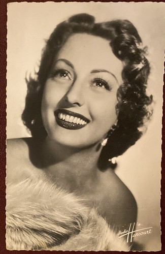 Carte postale actrice romance - actrice,