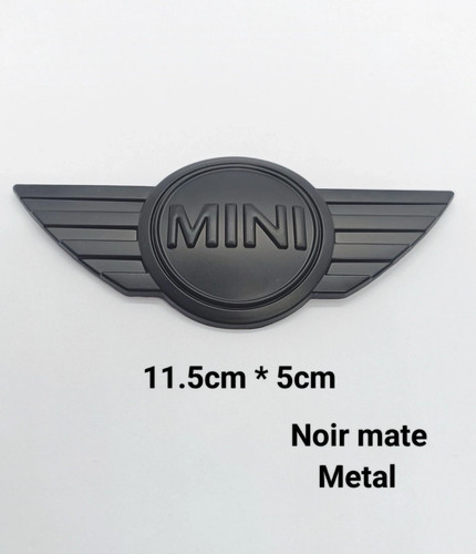 Emblème mini cooper noir mat - mini,