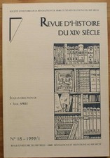 020747 - Revue d'histoire du XIXe siècle - Numéro 18 de 1999 [histoire,1848]