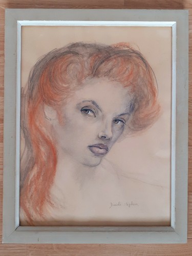 Tableau dessin fusain - tableau,