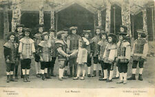 SAINT DIDIER SUR CHALARONNE Pensionnat Laroche Menuets Enfants costume scène