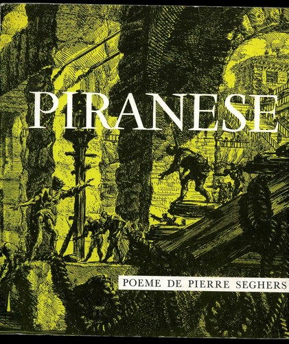 Piranese poème pierre - piranese,