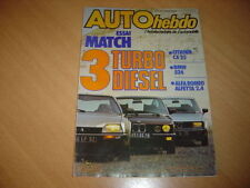 Auto hebdo N°385 CX 25 TRD